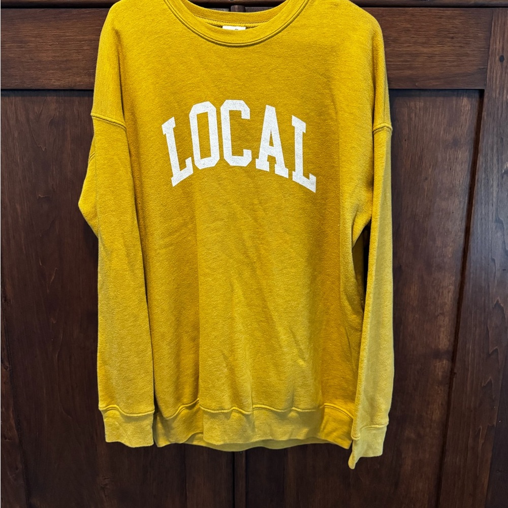 Yellow 'LOCAL' Sweatshirt